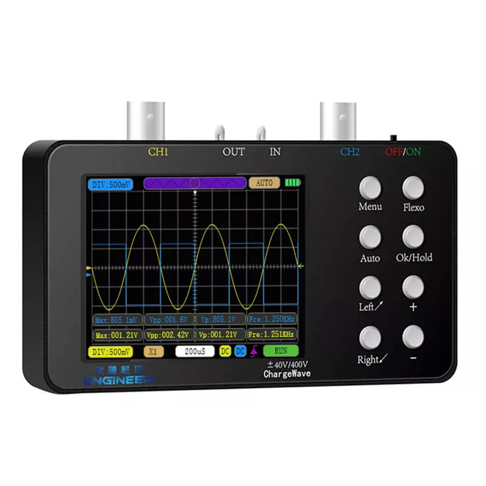 High Performance Dual Channel Digital Oscilloscope Multimeter Plastic Frequency Counter
High Performance Dual Channel Digital Oscilloscope Multimeter Plastic Frequency Counter