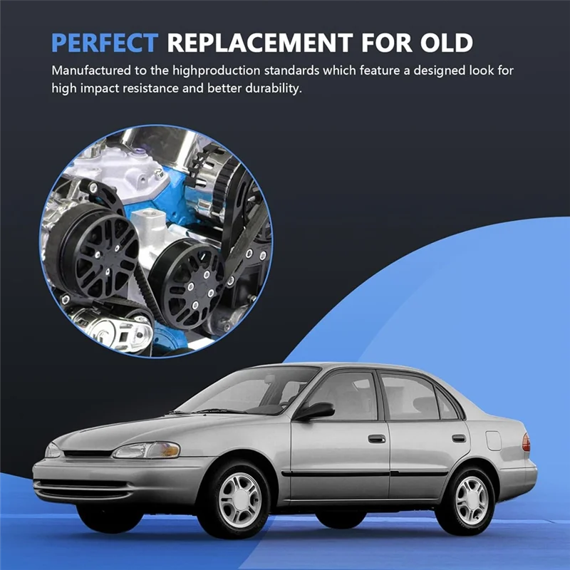 Serpentine Drive Belt Tensioner Pulley Kit For Chevy Prizm Toyota Celica Corolla Matrix Replaces 38286 6PK1880
Serpentine Drive Belt Tensioner Pulley Kit For Chevy Prizm Toyota Celica Corolla Matrix Replaces 38286 6PK1880