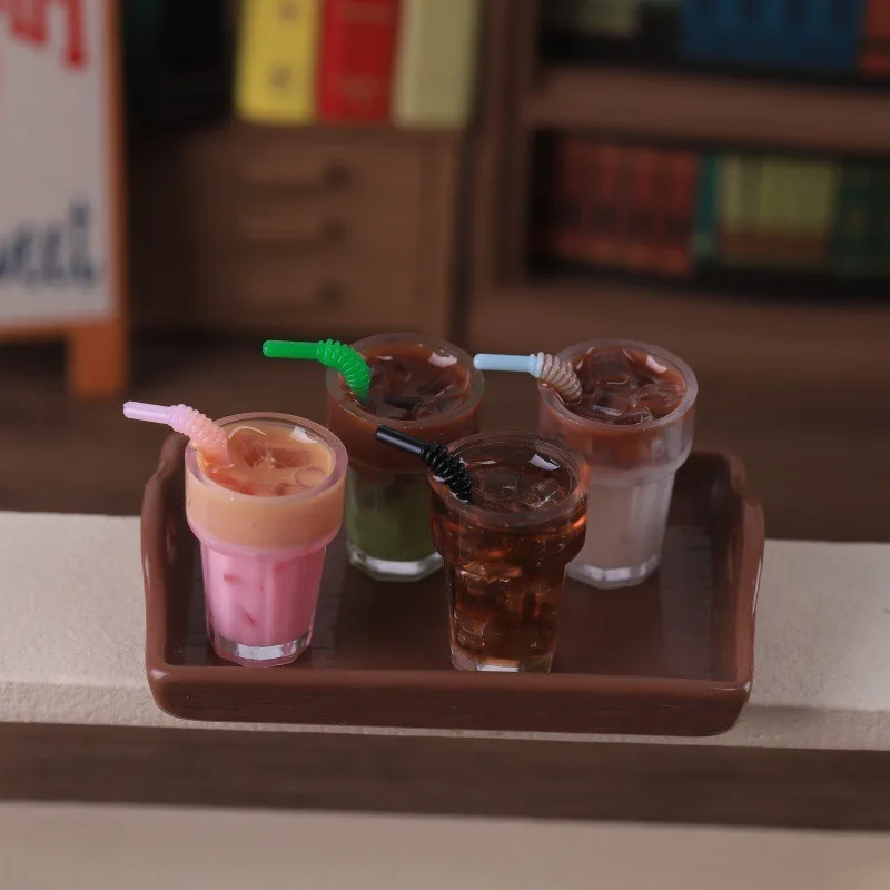 10pcs Ice American coffee straw beverage cup DIY miniature food toy accessories
10pcs Ice American coffee straw beverage cup DIY miniature food toy accessories