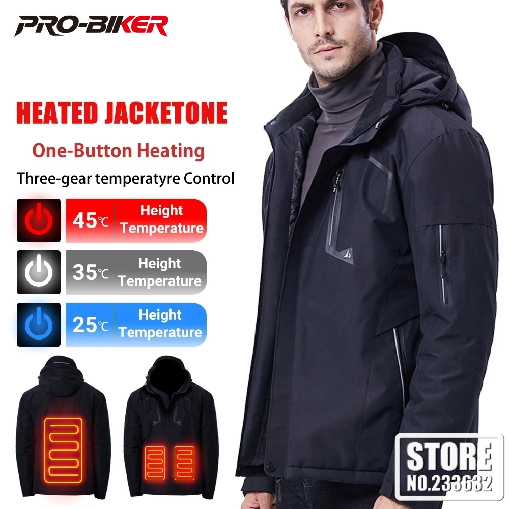 Waterproof Motorcycle Jacket Winter Electric Heated Jackets Outdoor Jacket USB Heating Jacket Thermal Motorbike Coat S-10XL
Waterproof Motorcycle Jacket Winter Electric Heated Jackets Outdoor Jacket USB Heating Jacket Thermal Motorbike Coat S-10XL