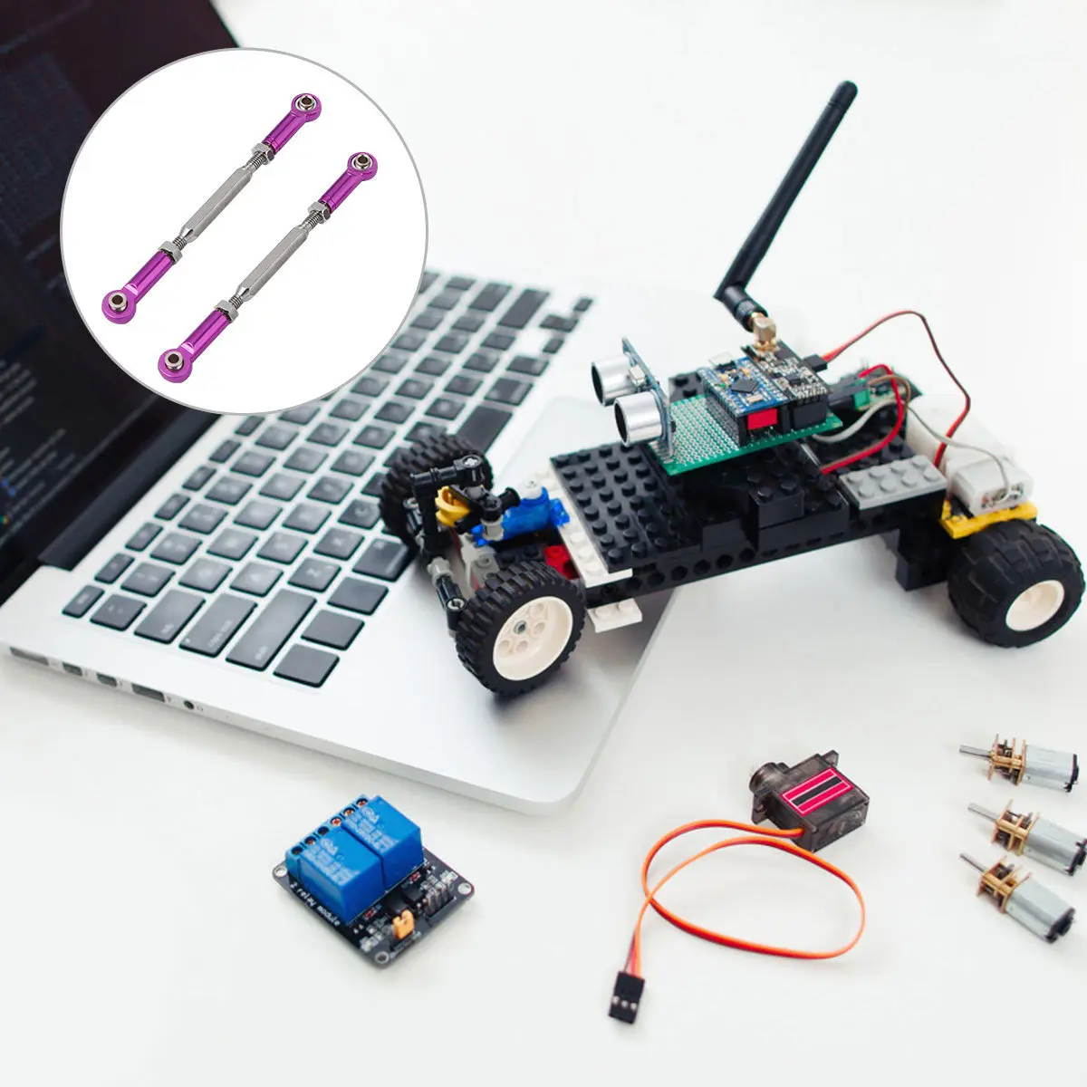 6 шт. регулируемых рулевых тяг длиной 88 мм из высококачественного алюминиевого сплава для радиоуправляемых моделей, прочные, устойчивые к ржавчине, тяги подвески
6 шт. регулируемых рулевых тяг длиной 88 мм из высококачественного алюминиевого сплава для радиоуправляемых моделей, прочные, устойчивые к ржавчине, тяги подвески