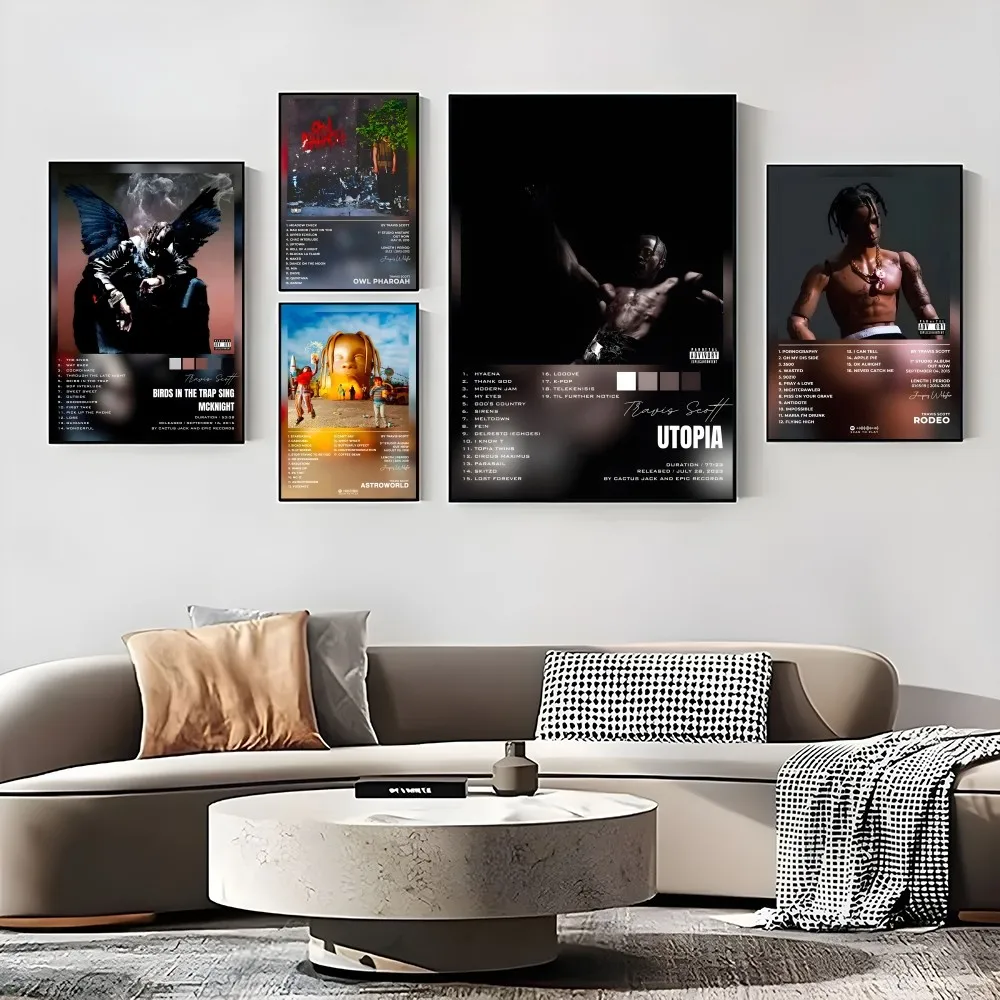 T-Travis S-ScottS RodeoAstroworld Album Poster Sticky Wall Art Printing Waterproof Home Living Bed Room Bar Aesthetic Decor
T-Travis S-ScottS RodeoAstroworld Album Poster Sticky Wall Art Printing Waterproof Home Living Bed Room Bar Aesthetic Decor