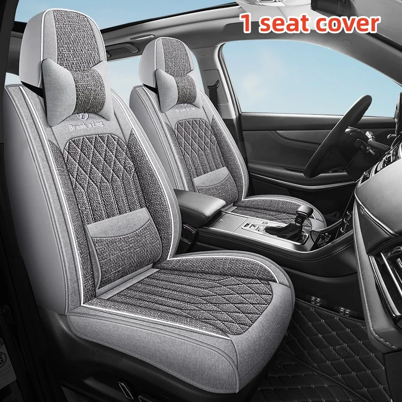 (Comfort Version) Single Front Seat, Paired with 1 Comfortable Headrest, Universal Linen Car Seat Cover, Breathable, Comfortable, and Wear-Resistant, Suitable for All Seasons, Fits the Seat Well, 3D Wing Support, Paired with Fixed Lumbar Support, Enhances
(Comfort Version) Single Front Seat, Paired with 1 Comfortable Headrest, Universal Linen Car Seat Cover, Breathable, Comfortable, and Wear-Resistant, Suitable for All Seasons, Fits the Seat Well, 3D Wing Support, Paired with Fixed Lumbar Support, Enhances