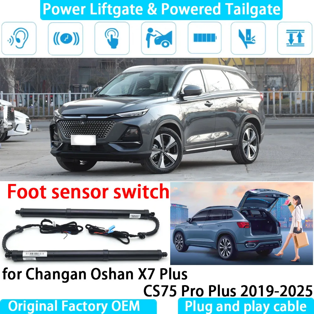 for Changan Oshan X7 Plus CS75 Pro Plus 2019-2025 Automatic Electric Power Liftgate Powered Tailgate Strut Tail Gate Lift System
for Changan Oshan X7 Plus CS75 Pro Plus 2019-2025 Automatic Electric Power Liftgate Powered Tailgate Strut Tail Gate Lift System