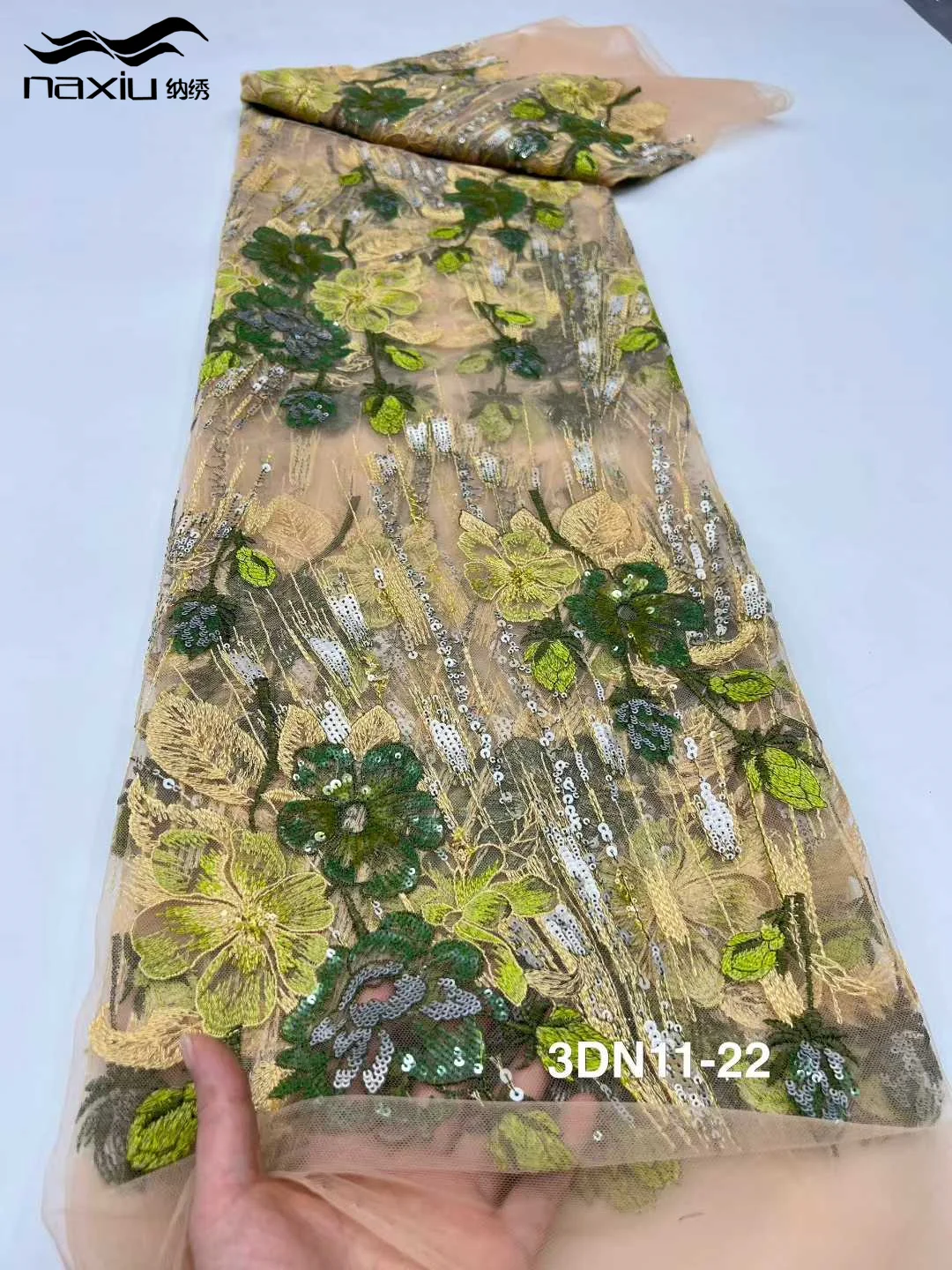 Madison 2025 Роскошные 5 ярдов кружевные ткани Качественная распродажа Кружевная ткань с бисером Высокое качество Африканская кружевная ткань с блестками Платья для женщин
Madison 2025 Роскошные 5 ярдов кружевные ткани Качественная распродажа Кружевная ткань с бисером Высокое качество Африканская кружевная ткань с блестками Платья для женщин