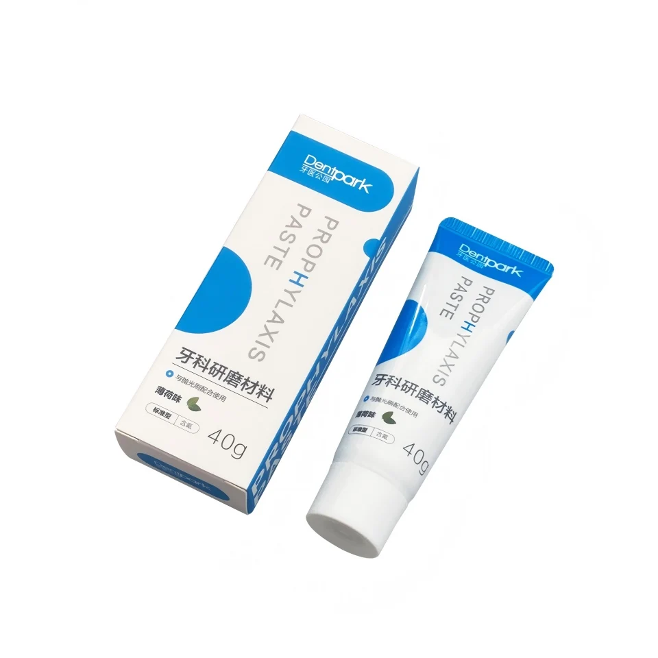 Dentpark Dental Prophylaxis Paste 40g Mint Lemon Flavor Fluoride Prophy Paste Professional Teeth Polishing Abrasive Material
Dentpark Dental Prophylaxis Paste 40g Mint Lemon Flavor Fluoride Prophy Paste Professional Teeth Polishing Abrasive Material