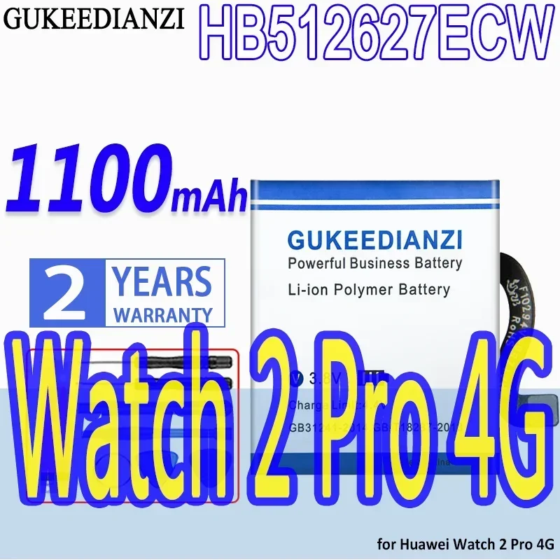 Аккумулятор GUKEEDIANZI высокой емкости HB512627ECW (cepaixian) 1100 мАч для Huawei Watch 2 Pro 2Pro 4G
Аккумулятор GUKEEDIANZI высокой емкости HB512627ECW (cepaixian) 1100 мАч для Huawei Watch 2 Pro 2Pro 4G