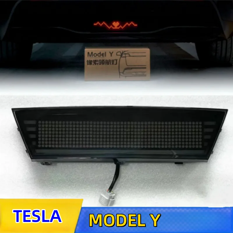 CAR Navigation lights for Tesla Model Y rear pixelated navigation taillights Automotive Light Accessories Dynamic turn signal Cu
CAR Navigation lights for Tesla Model Y rear pixelated navigation taillights Automotive Light Accessories Dynamic turn signal Cu