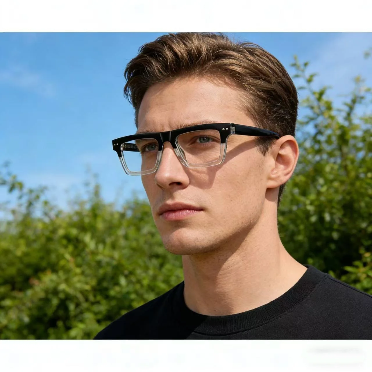 TR90 Square Glasses Frame Anti Blue Light Reading Eyeglasses Presbyopia Glasses Optical Eyewear for Man
TR90 Square Glasses Frame Anti Blue Light Reading Eyeglasses Presbyopia Glasses Optical Eyewear for Man