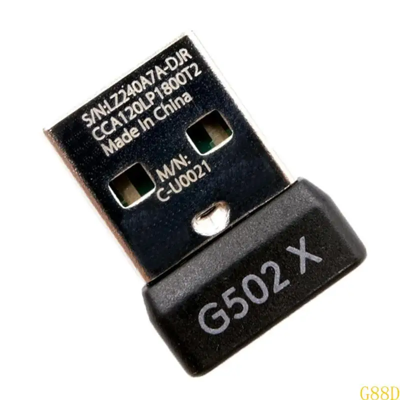 G88D High Performances USB Dongle for G502 X / G502 X PlusLightspeed Mouse Receiver Adapter for Ensuring Stable Connection
G88D High Performances USB Dongle for G502 X / G502 X PlusLightspeed Mouse Receiver Adapter for Ensuring Stable Connection