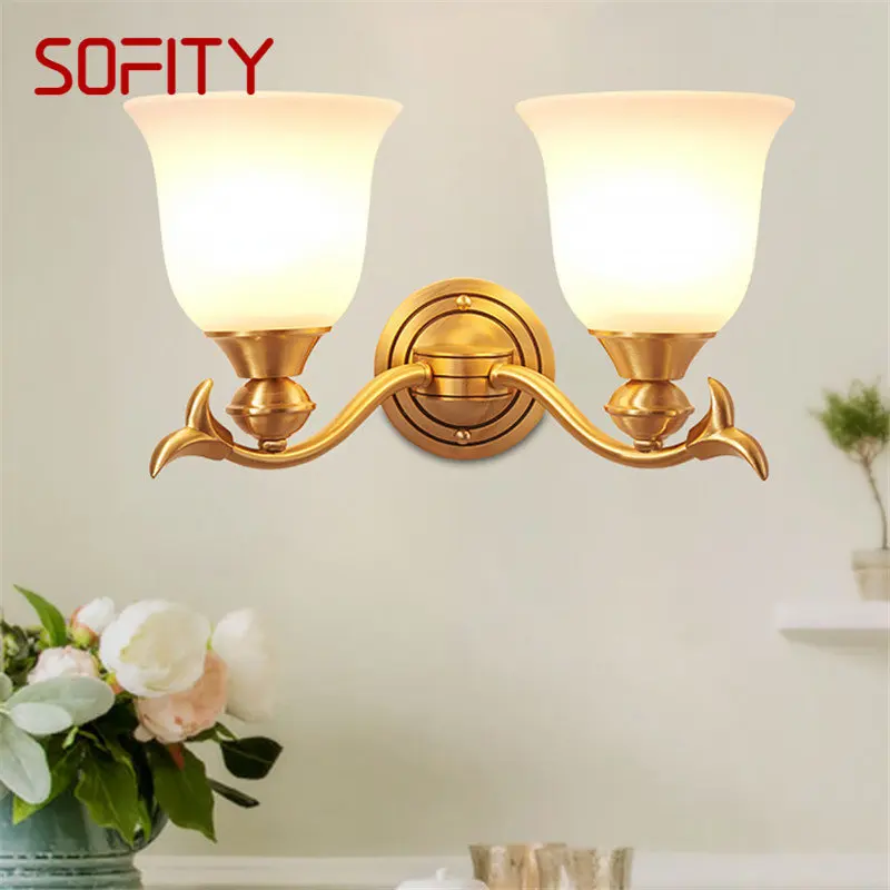 ANITA Nordic Interior Brass Wall Lamp LED Golden Copper Creative Design Sconce Light for Home Living Bedroom Decor
ANITA Nordic Interior Brass Wall Lamp LED Golden Copper Creative Design Sconce Light for Home Living Bedroom Decor