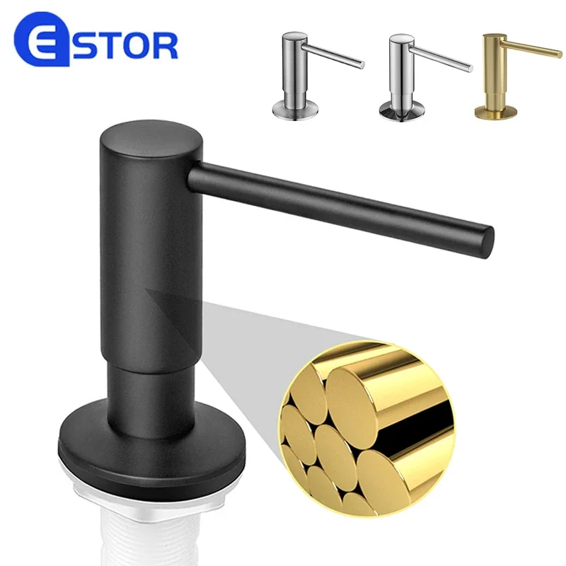 Built-in pump Kitchen liquid soap bottle 500ml brass brushed nickel soap dispenser Black kitchen sink soap dispenser
Built-in pump Kitchen liquid soap bottle 500ml brass brushed nickel soap dispenser Black kitchen sink soap dispenser