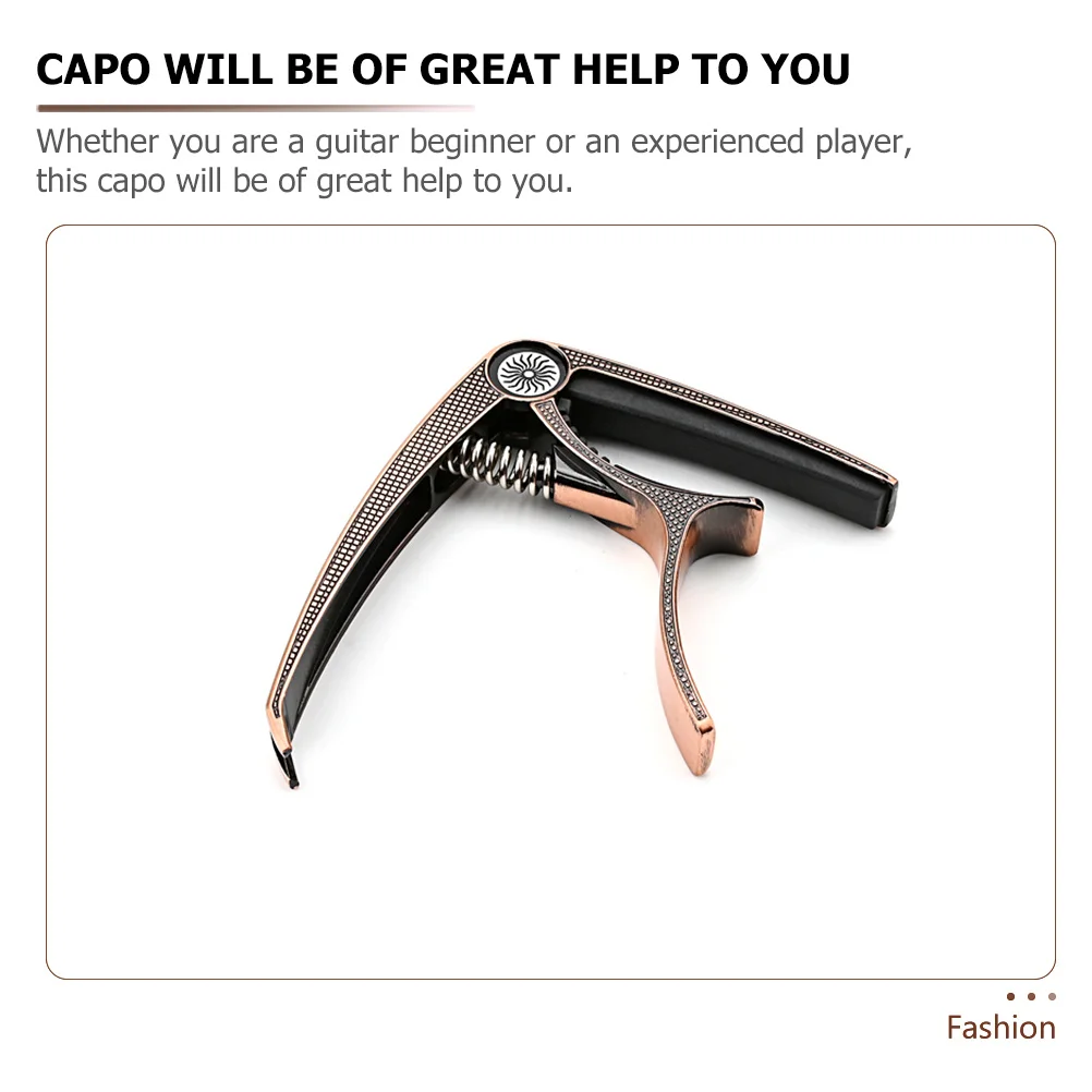 Guitar Capo Metal Portable Durable Clamp For Beginners Professionals Classical Guitar Accessory Tone Modified Clip