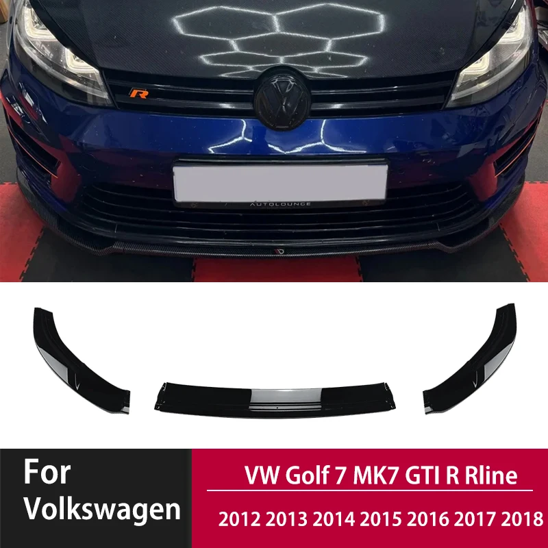 2012 2013 2014 2015 2016 2017 2018 Front Lip for Volkswagen VW Golf 7 MK7 GTI R Rline Front Bumper Blade Splitter Spoiler Kit
2012 2013 2014 2015 2016 2017 2018 Front Lip for Volkswagen VW Golf 7 MK7 GTI R Rline Front Bumper Blade Splitter Spoiler Kit