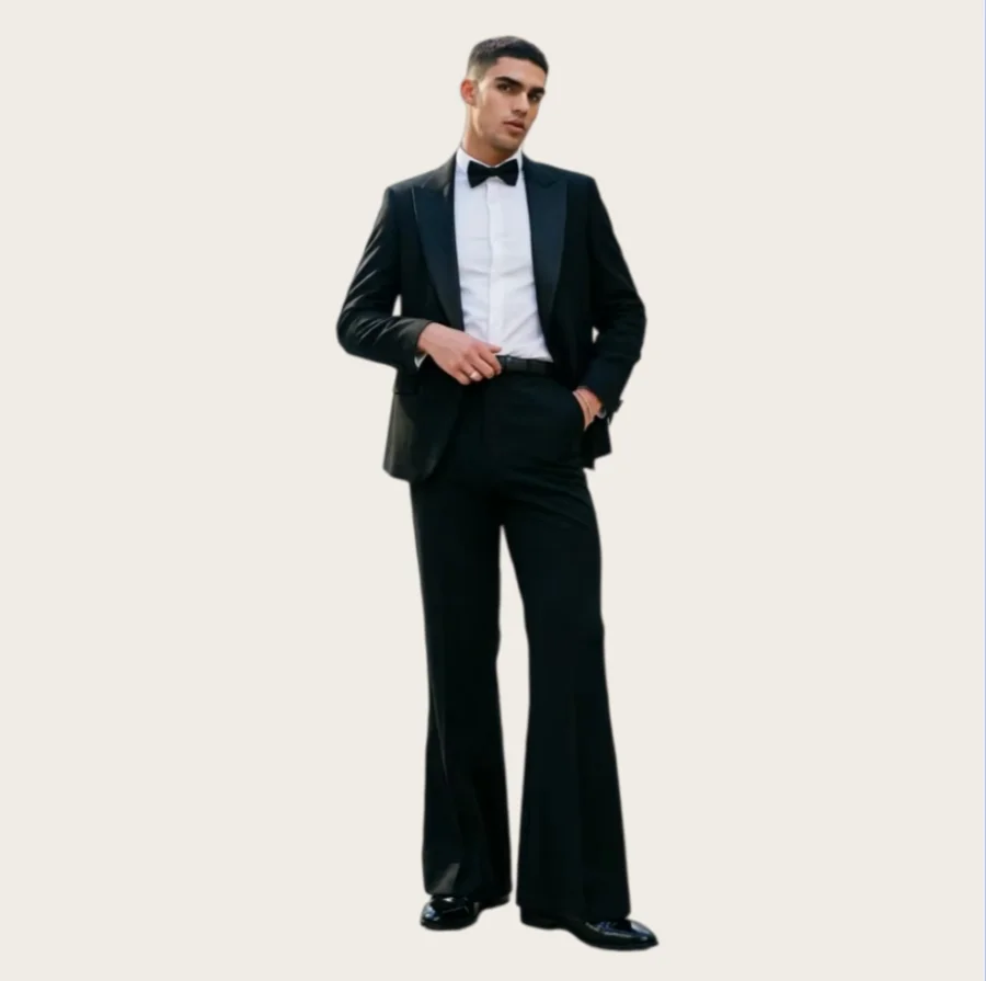 Mophiel Men's Suits 2 Piece Set for Man Casual Tuxedo Notched Lapel Single Breasted Vintage Wide Leg Pants Prom Slim Fit Blazer
Mophiel Men's Suits 2 Piece Set for Man Casual Tuxedo Notched Lapel Single Breasted Vintage Wide Leg Pants Prom Slim Fit Blazer