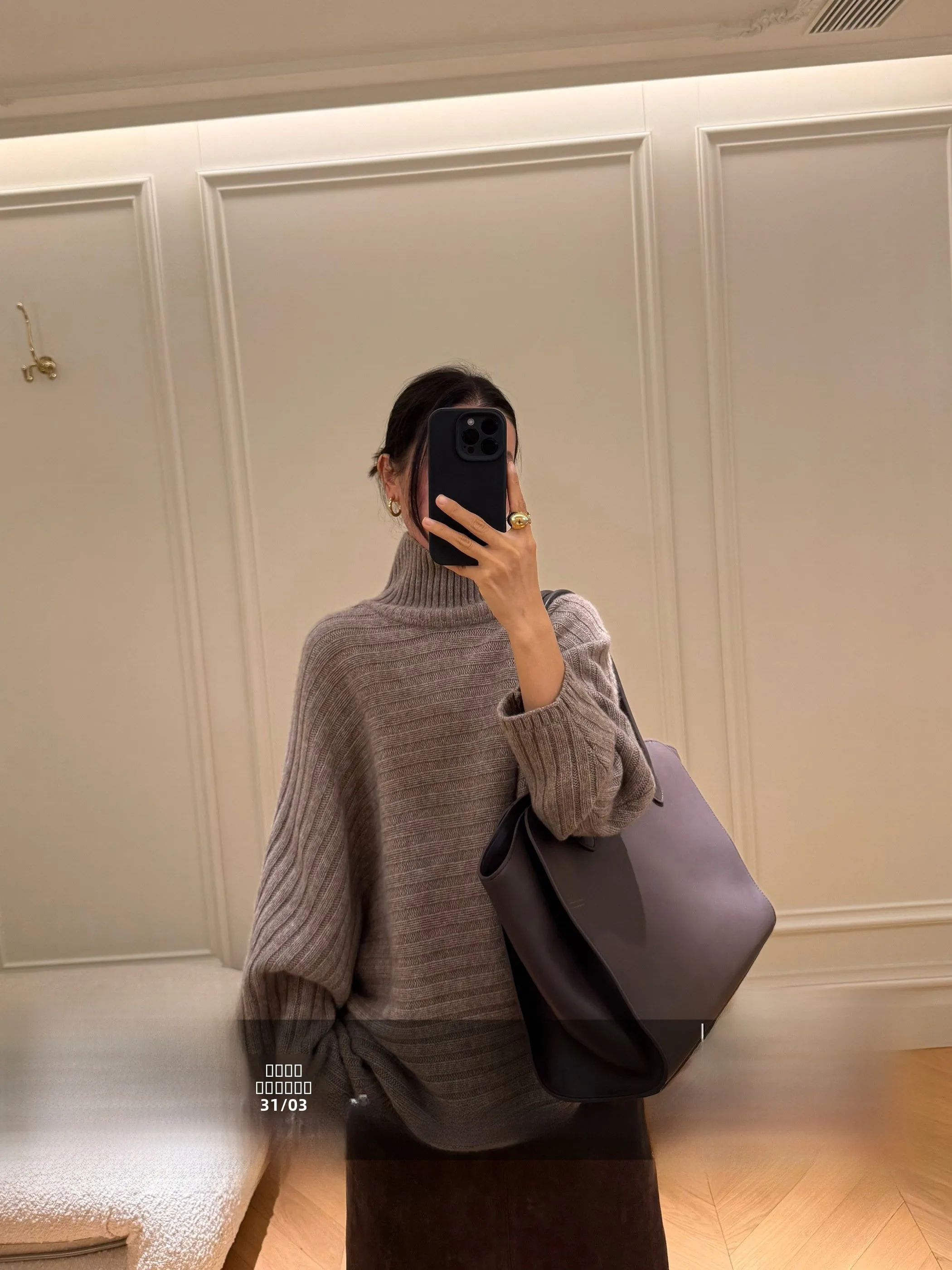 Loose High Collar Batwing Sve Camere Sweater DALII OFFICIAL Casual Comfortable Women's Knitwear Thi Winter Faion
Loose High Collar Batwing Sve Camere Sweater DALII OFFICIAL Casual Comfortable Women's Knitwear Thi Winter Faion