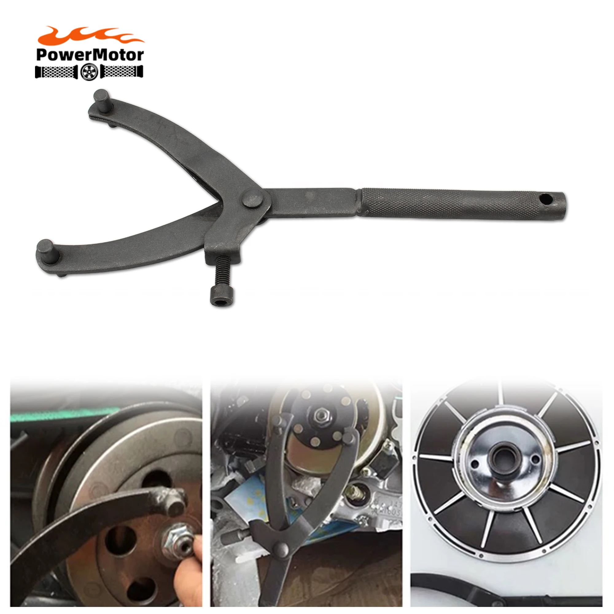 Y-Type Flywheel Wrench for Scooter Moped Belt Disc Magneto Fixing Clip Caliper Clutch Pulley Sprocket Spanner - Motorcycle Tool
Y-Type Flywheel Wrench for Scooter Moped Belt Disc Magneto Fixing Clip Caliper Clutch Pulley Sprocket Spanner - Motorcycle Tool