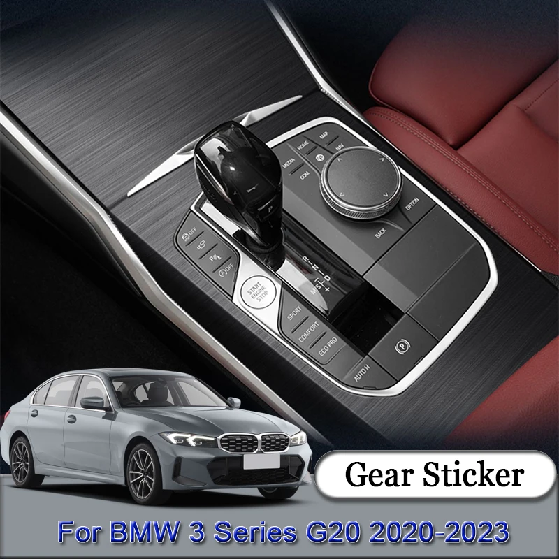 For BMW 3 Series G20 2020-2023 Car Gear Panel Sticker Gear Box Protective Film Carbon Fiber Black Car Interior Sticker Accessory
For BMW 3 Series G20 2020-2023 Car Gear Panel Sticker Gear Box Protective Film Carbon Fiber Black Car Interior Sticker Accessory
