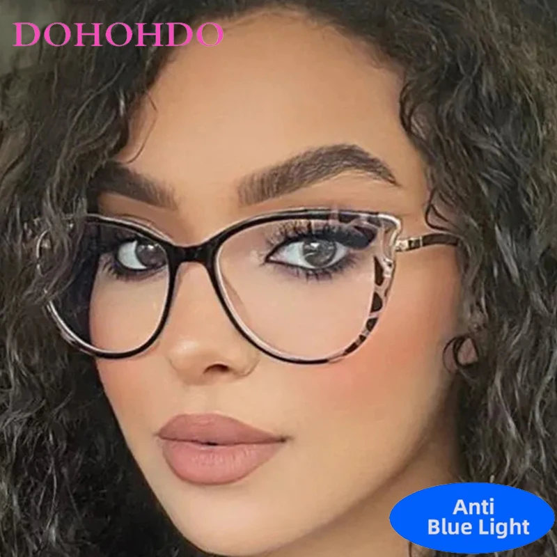 Luxury Brand Designer TR90 Cat Eye Metal Blue Light Fashion Trendy Optical Glasses Men Women Computer Glasses Unisex Lentes Очки
Luxury Brand Designer TR90 Cat Eye Metal Blue Light Fashion Trendy Optical Glasses Men Women Computer Glasses Unisex Lentes Очки