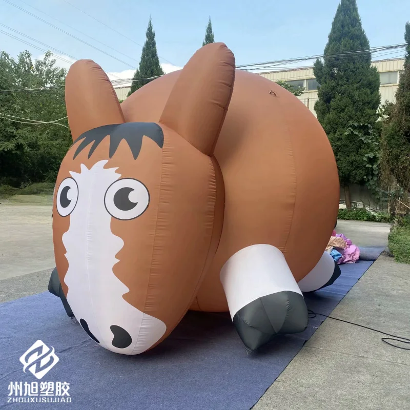 Inflatable horses, animal-based air models with blowers, outdoor shopping mall and square event decorations
Inflatable horses, animal-based air models with blowers, outdoor shopping mall and square event decorations