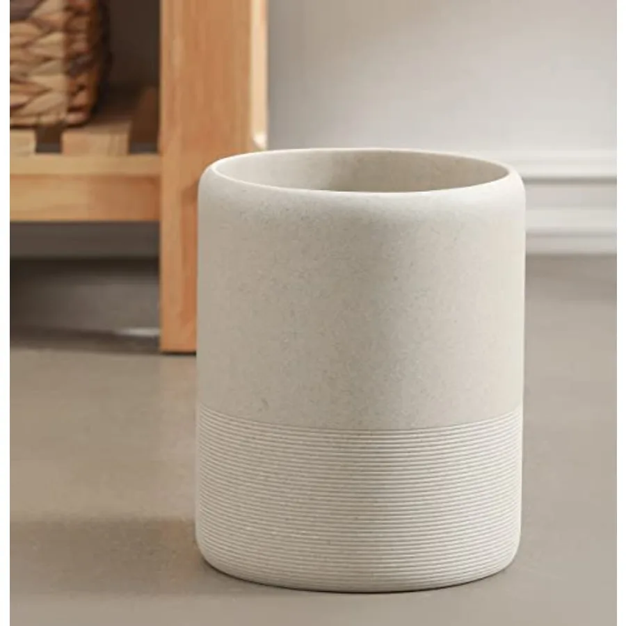 Hight Quality Polyresin Wastebasket Garbage Receptacle Bin for Bathrooms Powder Rooms Kitchens Home Offices
Hight Quality Polyresin Wastebasket Garbage Receptacle Bin for Bathrooms Powder Rooms Kitchens Home Offices