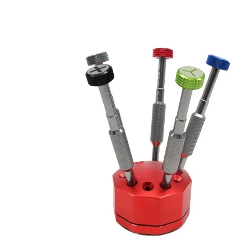 360° Rotating Aluminum Alloy Multi-Functional Screwdriver Holder Stand for Repair Tools
360° Rotating Aluminum Alloy Multi-Functional Screwdriver Holder Stand for Repair Tools