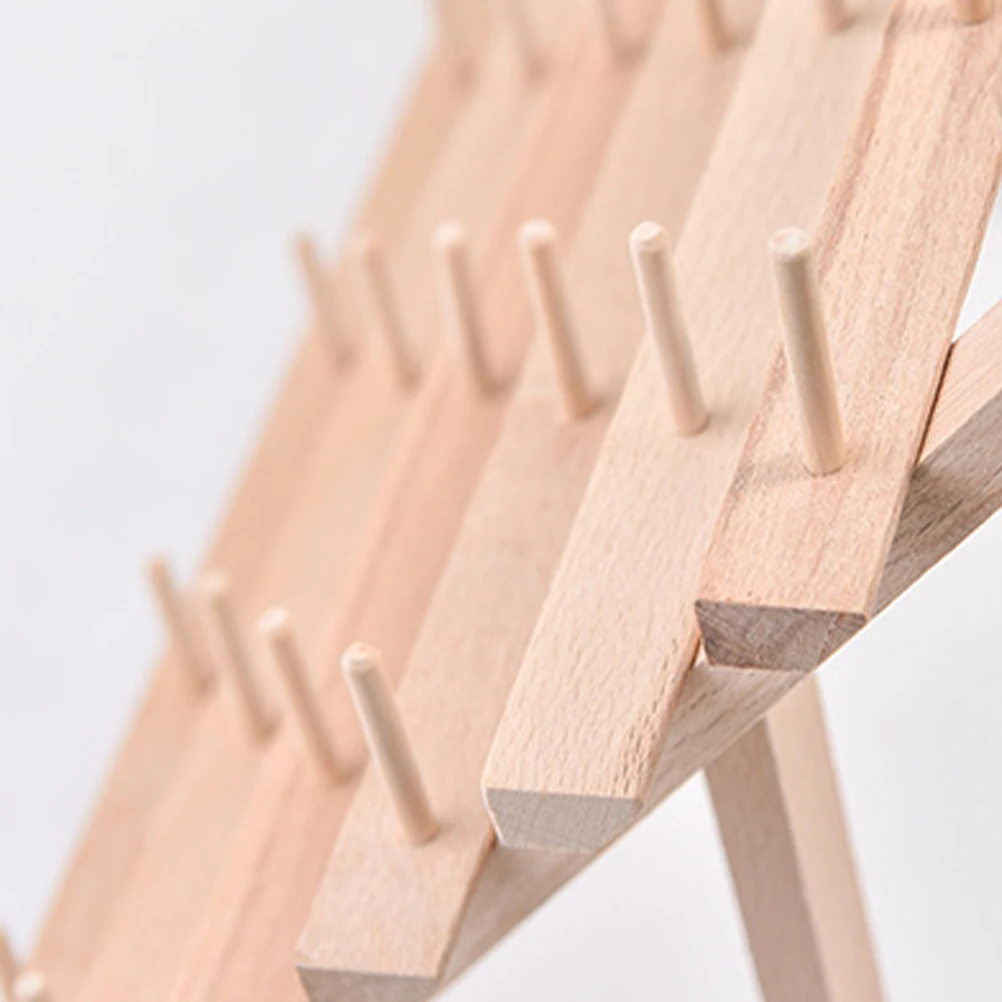 30 Spool Thread Rack Organizer Wooden Storage Sewing Tool Foldable Stand HOLDER Embroidery Quilting Craft Project Solution
30 Spool Thread Rack Organizer Wooden Storage Sewing Tool Foldable Stand HOLDER Embroidery Quilting Craft Project Solution