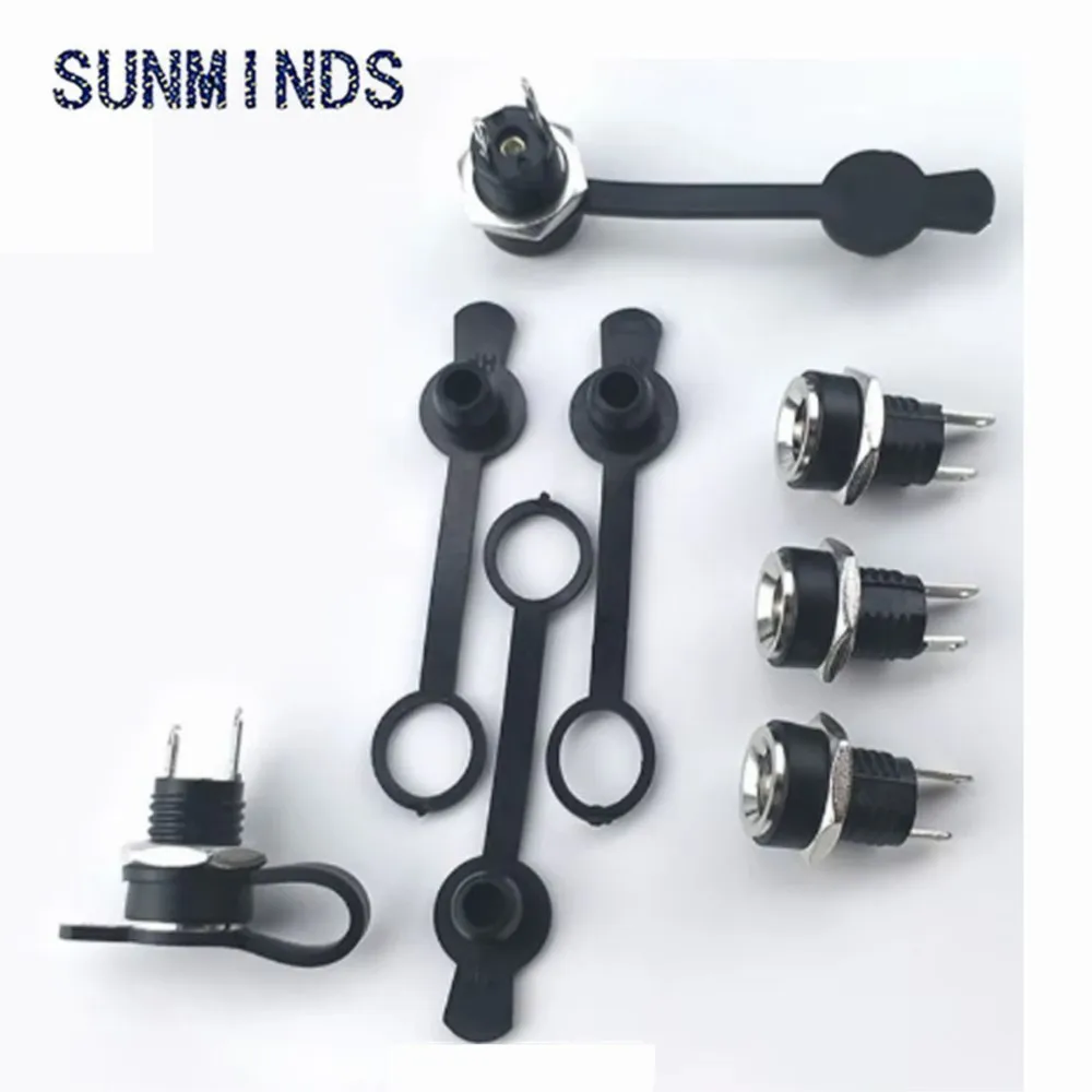 10pcs DC-022B DC Power Supply Jack Socket Female Panel Mount Connector 5.5*2.1mm With Waterproof Cap
10pcs DC-022B DC Power Supply Jack Socket Female Panel Mount Connector 5.5*2.1mm With Waterproof Cap