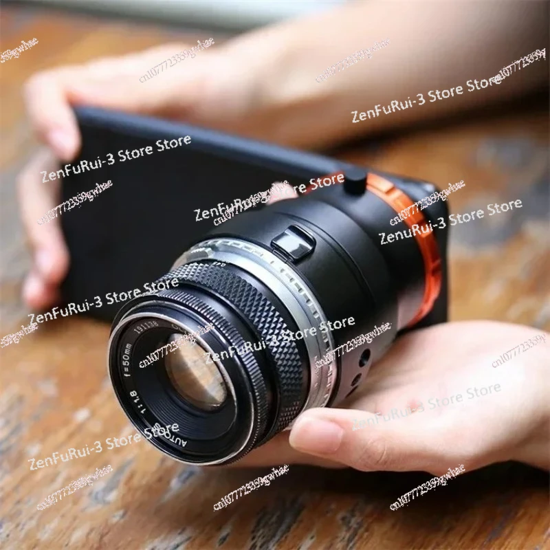 Адаптер для смартфона/зеркальной фотокамеры и объектива для кинотеатра с полнокадровой камерой
Адаптер для смартфона/зеркальной фотокамеры и объектива для кинотеатра с полнокадровой камерой