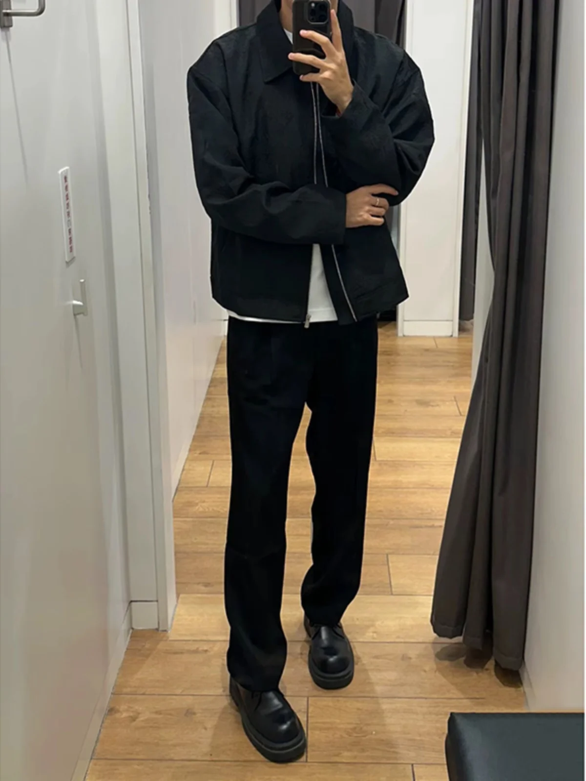 Pure Black Straight Leg Men's Jeans Slim Fit Youth Fashion High Waist Long Pants Wear Resistant Micro Stretch Denim Jeans
Pure Black Straight Leg Men's Jeans Slim Fit Youth Fashion High Waist Long Pants Wear Resistant Micro Stretch Denim Jeans