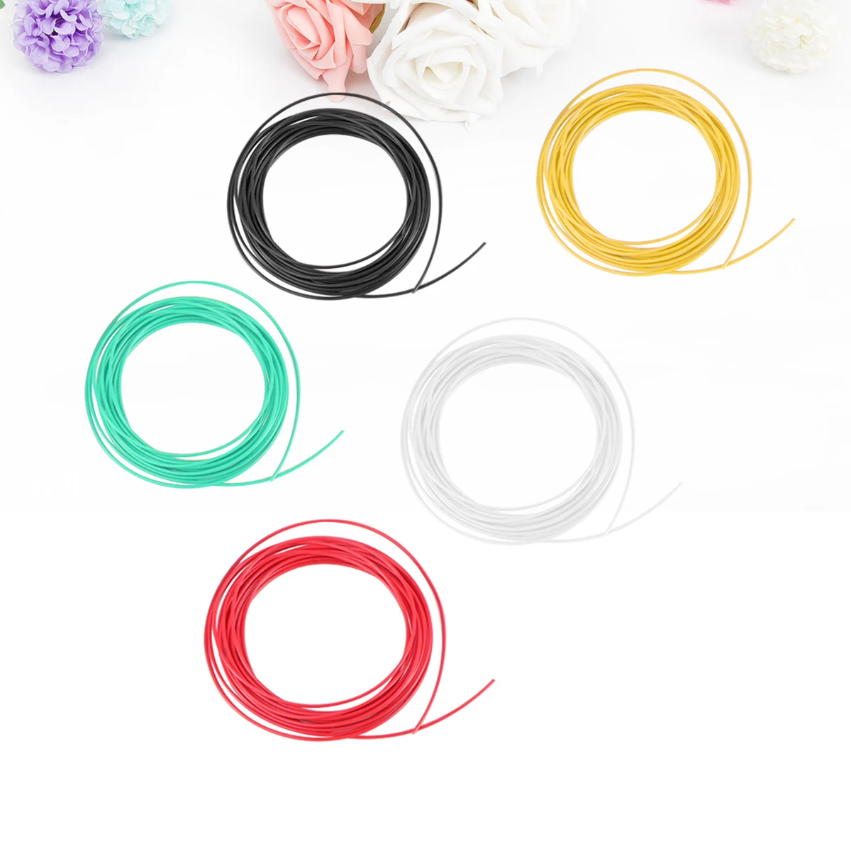 5pcs 1.75mm 3D Printing Pen Refills Refill (ABS 5M Black, White, Yellow, Red and Green)
5pcs 1.75mm 3D Printing Pen Refills Refill (ABS 5M Black, White, Yellow, Red and Green)