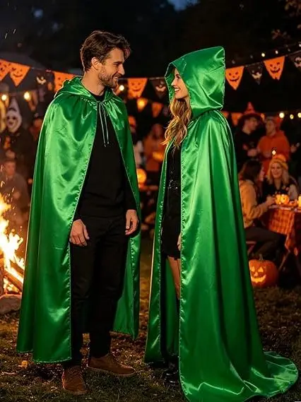 Halloween Role-Playing Cape Sharp-Cap Satin Stage Performance Costume Shoulder Shawl Robe for Women 18-25 Years Old
Halloween Role-Playing Cape Sharp-Cap Satin Stage Performance Costume Shoulder Shawl Robe for Women 18-25 Years Old