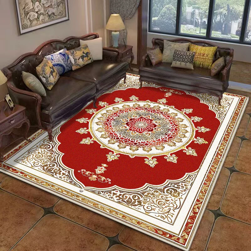 Luxury Persian Red Carpet Living Room Large Size Rug Non-slip Salon Coffee Tables Mat Home Decoration Bedroom Lounge Rug Tapis
Luxury Persian Red Carpet Living Room Large Size Rug Non-slip Salon Coffee Tables Mat Home Decoration Bedroom Lounge Rug Tapis