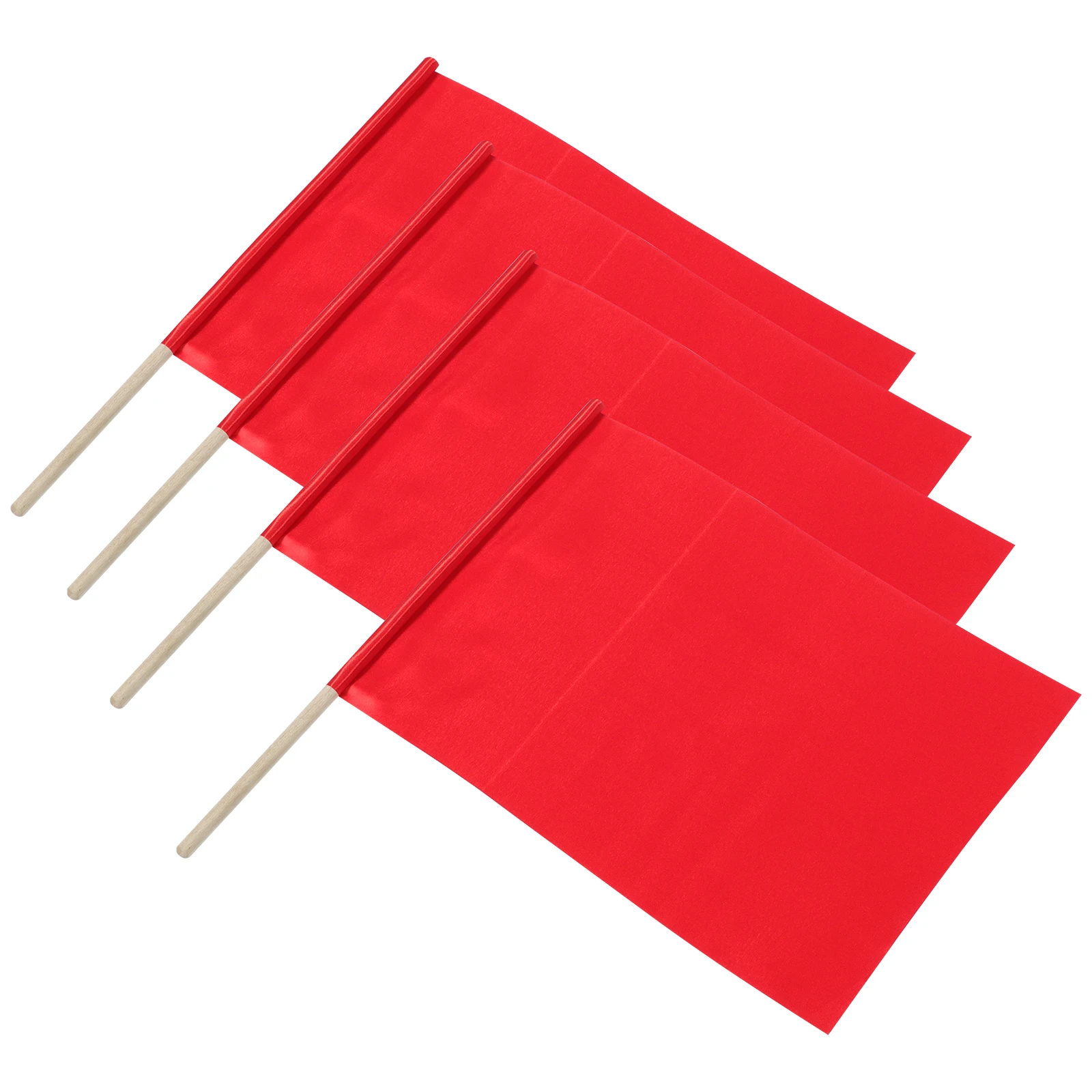 4pcs 30cmx40cm Durable Signal Flags for Sports Racing Match Referee Hand Flags Bright Colors Outdoor Events 
4pcs 30cmx40cm Durable Signal Flags for Sports Racing Match Referee Hand Flags Bright Colors Outdoor Events