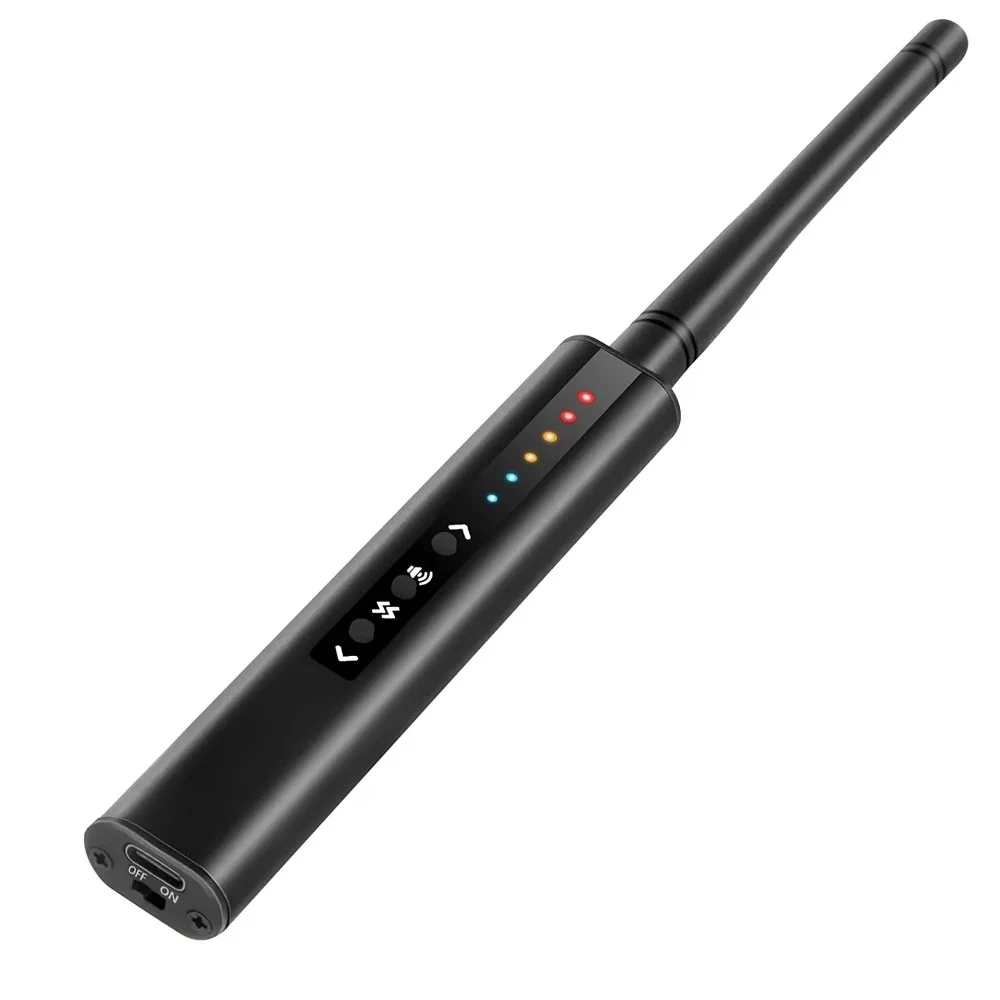 New G728 Anti Candid Detector Bug Spy Camera GSM Listen Finder GPS Signal Lens Audio RF Locator Wireless Scanner Tracker
New G728 Anti Candid Detector Bug Spy Camera GSM Listen Finder GPS Signal Lens Audio RF Locator Wireless Scanner Tracker