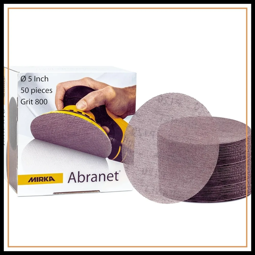 800 Grit 5 Inch Hook and Loop Mesh Sanding Discs for Dust-Free Sanding - 50 Pack
800 Grit 5 Inch Hook and Loop Mesh Sanding Discs for Dust-Free Sanding - 50 Pack