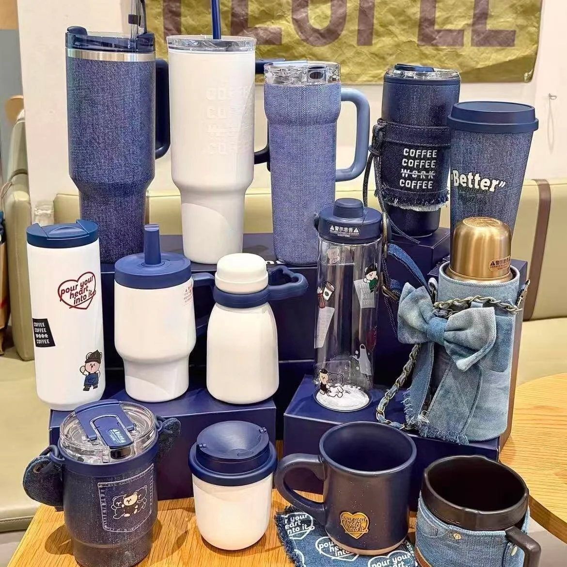 Термокружка для кофе 2026 Bk Vintage Denim Fun Simple из нержавеющей стали со стеклянной соломинкой для офиса и путешествий, для любителей кофе
Термокружка для кофе 2026 Bk Vintage Denim Fun Simple из нержавеющей стали со стеклянной соломинкой для офиса и путешествий, для любителей кофе