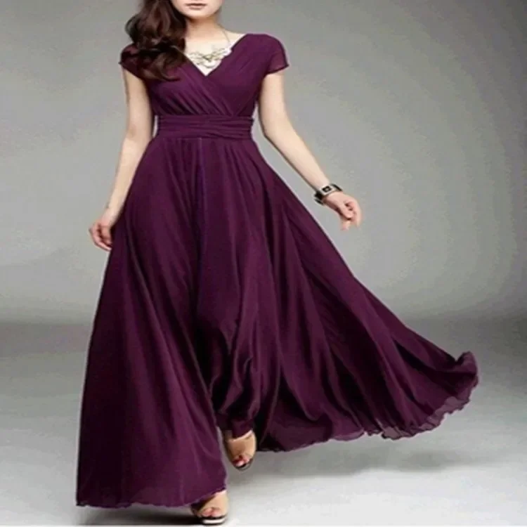 2023Women's Summer Elegant Chiffon Dress Oversized Sexy Long Dresses Female V-neck Luxury Boho Evening Maxi Party Dress Vestidos
2023Women's Summer Elegant Chiffon Dress Oversized Sexy Long Dresses Female V-neck Luxury Boho Evening Maxi Party Dress Vestidos