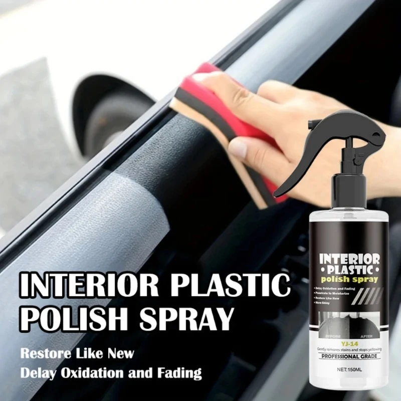 150ML Car Plastic Leather Rubber Restorer Auto Interior Trim Parts Back To Black Polish Hydrophobic Coating Care Accessories
150ML Car Plastic Leather Rubber Restorer Auto Interior Trim Parts Back To Black Polish Hydrophobic Coating Care Accessories