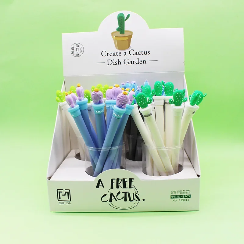 24 шт. гелевая ручка кактус 0,38 мм игла черная студенческая ручка для письма офисные принадлежности Kawaii школьные принадлежности канцелярские гелевые ручки
24 шт. гелевая ручка кактус 0,38 мм игла черная студенческая ручка для письма офисные принадлежности Kawaii школьные принадлежности канцелярские гелевые ручки