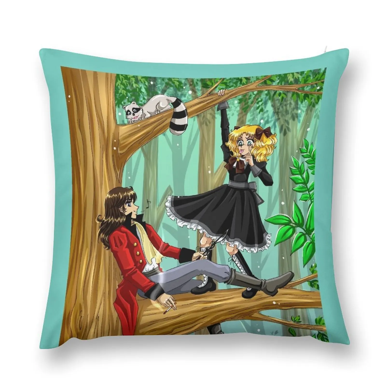 Candy-Candy and Terry Grandchaster in the forest Throw Pillow Sofa Pillow Cover Ornamental Pillow
Candy-Candy and Terry Grandchaster in the forest Throw Pillow Sofa Pillow Cover Ornamental Pillow