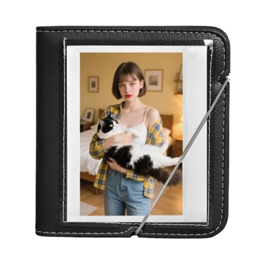 Photo Album Scrapbook, Vintage Picture Book for 3.5x4.25" Mini Film, Small 28 Pockets PU Leather Storage Organizer Accessories
Photo Album Scrapbook, Vintage Picture Book for 3.5x4.25" Mini Film, Small 28 Pockets PU Leather Storage Organizer Accessories