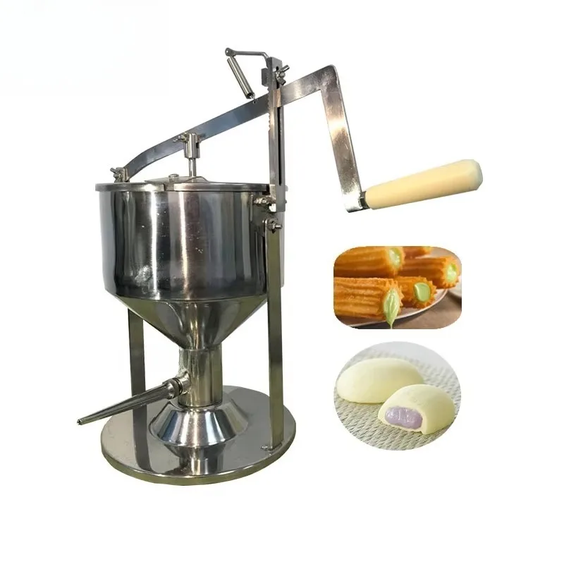 Portable Donut Donut Creamer Manual Cream Puff Filling Machine
Portable Donut Donut Creamer Manual Cream Puff Filling Machine