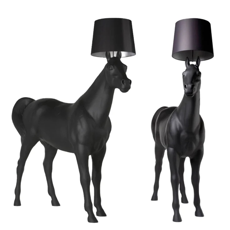 Modern Creative Decorative Artistic Fiberglass Animal Horse Sculpture Floor Lamp for Hotel or Villa or Shopping Mall
Modern Creative Decorative Artistic Fiberglass Animal Horse Sculpture Floor Lamp for Hotel or Villa or Shopping Mall