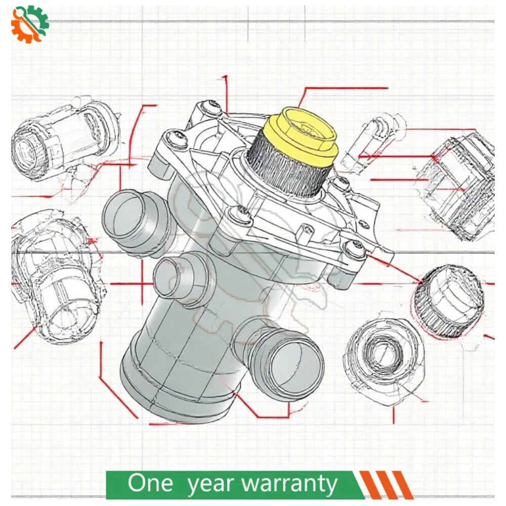 06L121111H EA888 GEN3 Engine Water Pump Thermostat (06L 121 012 A) for Audi A3/A4/A5/A6/A7/Q5, VW Golf MK7/Passat B8/Sharan 2.0T
06L121111H EA888 GEN3 Engine Water Pump Thermostat (06L 121 012 A) for Audi A3/A4/A5/A6/A7/Q5, VW Golf MK7/Passat B8/Sharan 2.0T