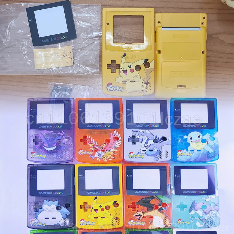 Game Boy Color Shell GBC Limited Edition Replacement Case Printed Transparent With Repair Parts For Retro Game Lovers ONLY CASE
Game Boy Color Shell GBC Limited Edition Replacement Case Printed Transparent With Repair Parts For Retro Game Lovers ONLY CASE