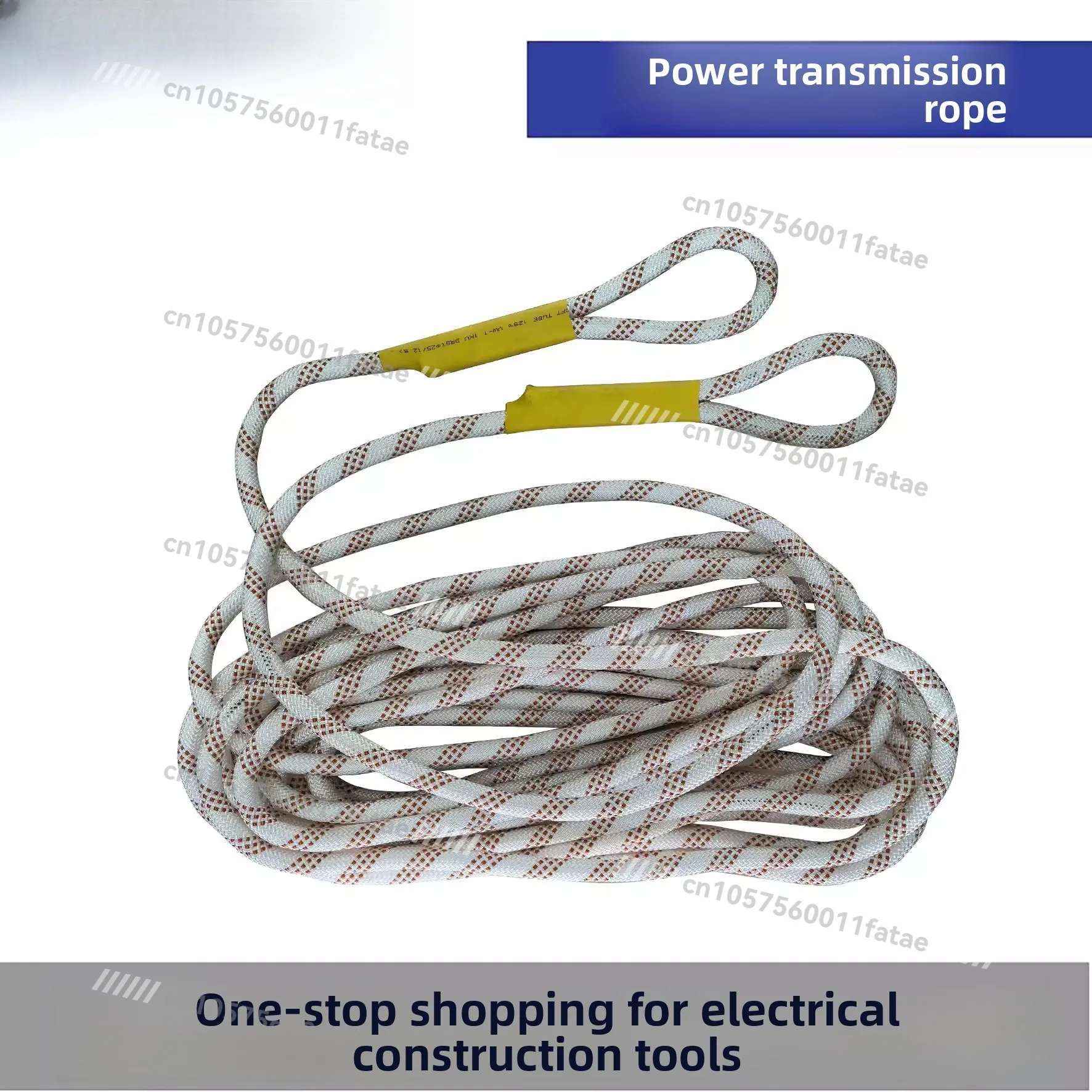 Power Transmission Rope Diameter 14mm Insulated Safety Rope, Non-slip Polypropylene, Power Construction Tools
Power Transmission Rope Diameter 14mm Insulated Safety Rope, Non-slip Polypropylene, Power Construction Tools