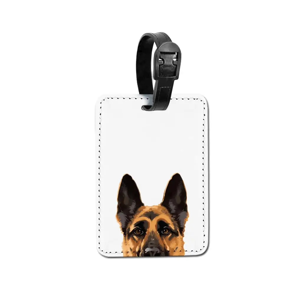 Free ShippingPU Leather Luggage Tag Name Tag Bag Tag for Travel Suitcase Baggage Luggage - Black Tan German Shepherd Dog
Free ShippingPU Leather Luggage Tag Name Tag Bag Tag for Travel Suitcase Baggage Luggage - Black Tan German Shepherd Dog