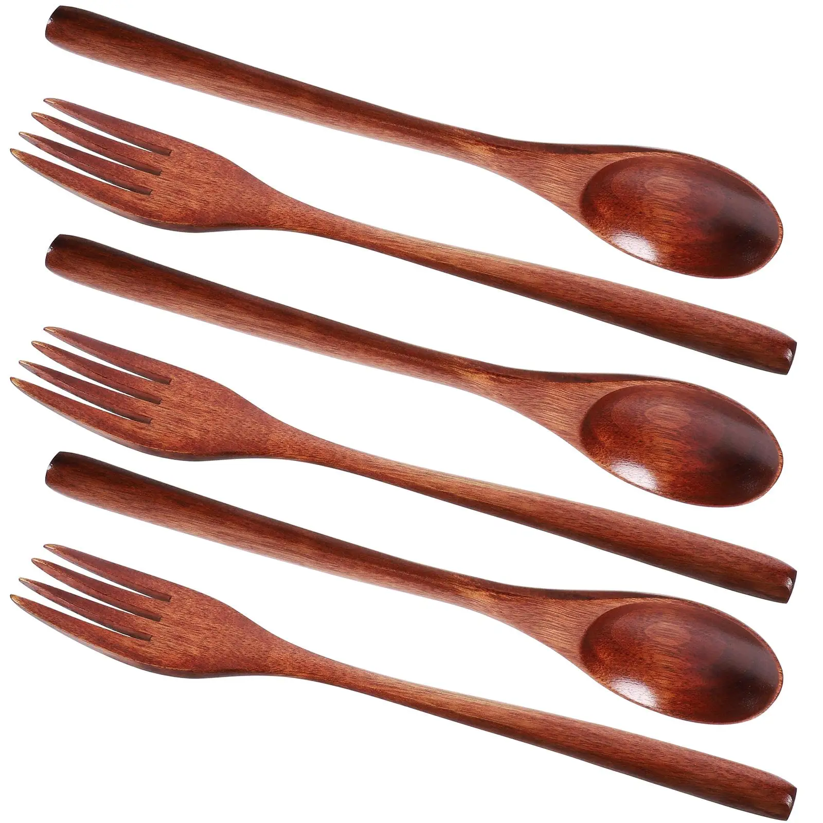 6 Pcs Spoons 22 5cm Wooden Forks Long Home Accessories Handle Portable Utensils Reusable Home Restaurant Party
6 Pcs Spoons 22 5cm Wooden Forks Long Home Accessories Handle Portable Utensils Reusable Home Restaurant Party