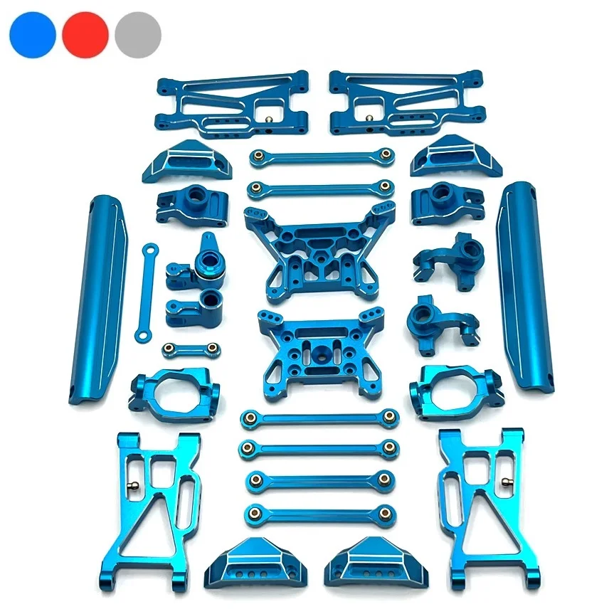 MJX 10208 Metal Front Rear Swing Arm Steering Cup Hub Carrier Link Rod Shock Tower Set 1/10 RC Car Upgrade Parts Accessories
MJX 10208 Metal Front Rear Swing Arm Steering Cup Hub Carrier Link Rod Shock Tower Set 1/10 RC Car Upgrade Parts Accessories
